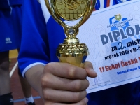 Pohar a diplom vicemistru CR